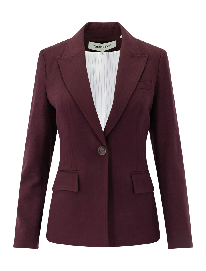isaac dickey jacket in raisin