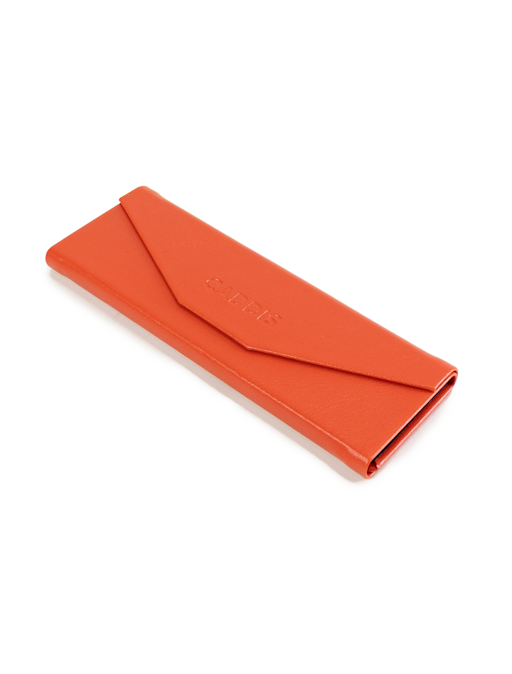 orange origami case