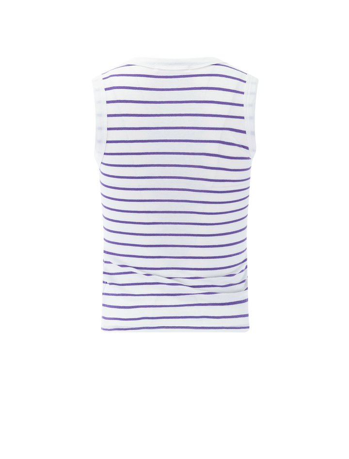 khara tank in ultraviolet stripe