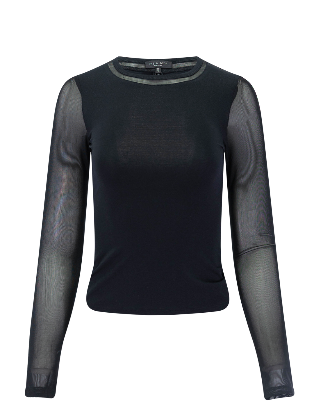 luca shadow top in black