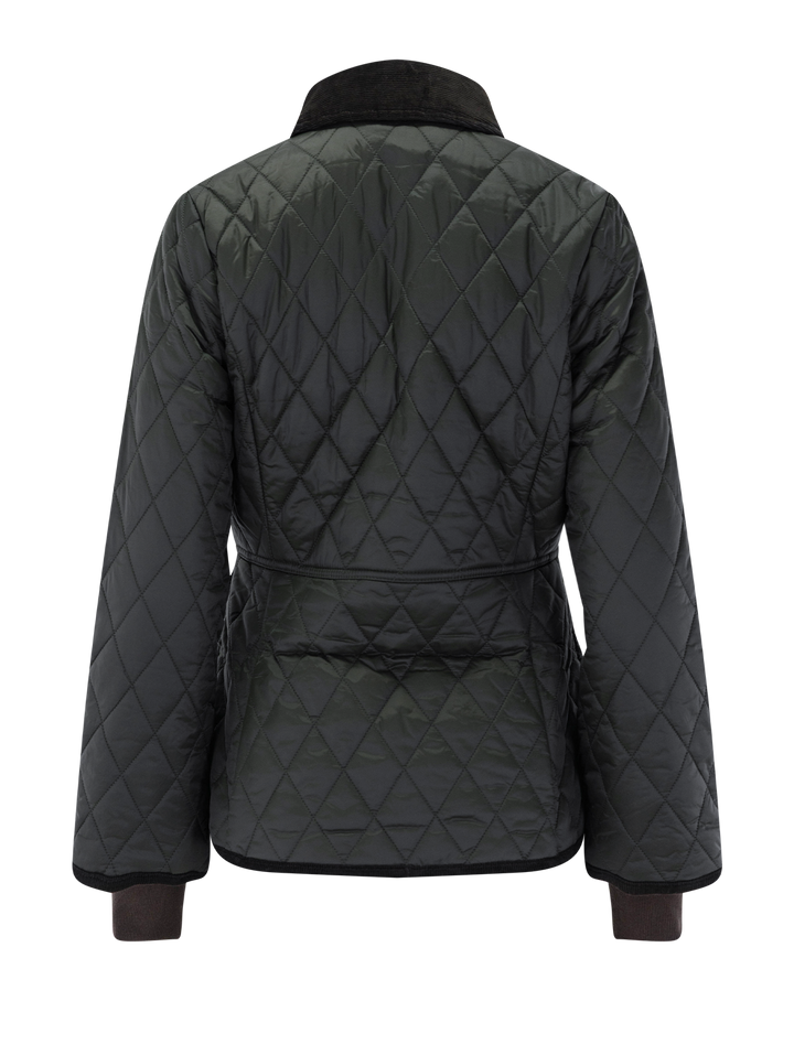 beadnell quilted jacket in sage