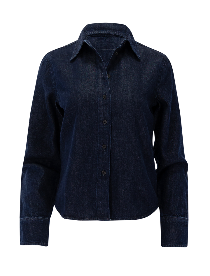 dayton shirt in dark rinse