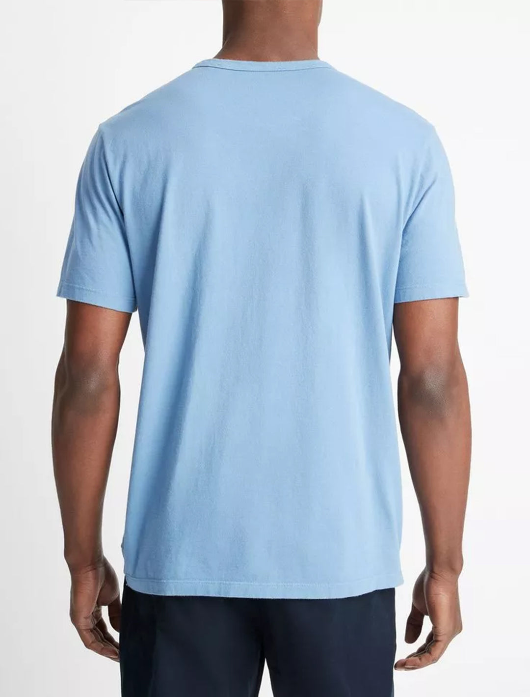 mens garment dye s/s crew in washed lake (3)