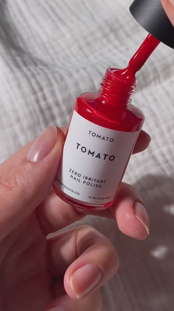 tomato nail polish