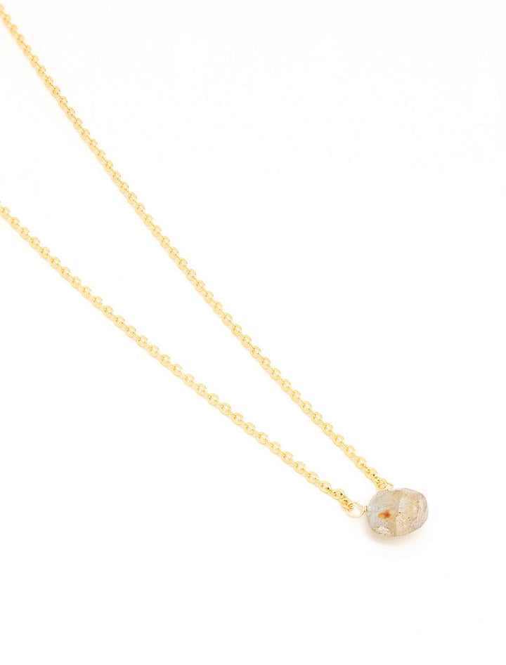 labradorite semi necklace (2)