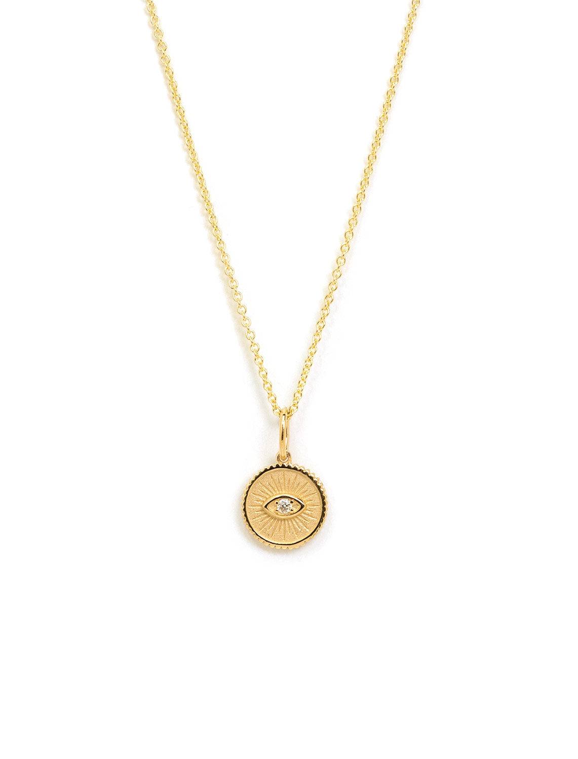 Coin style deals necklace