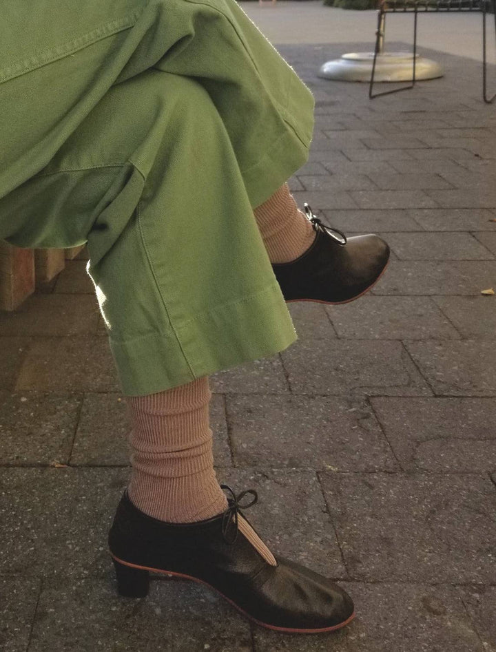 Le Bon Shoppe trouser socks in trench coat - Twigs
