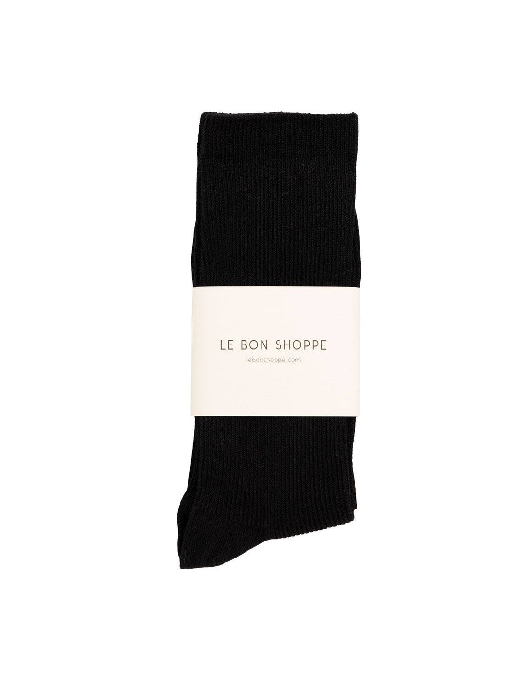 Le Bon Shoppe trouser socks in black - Twigs