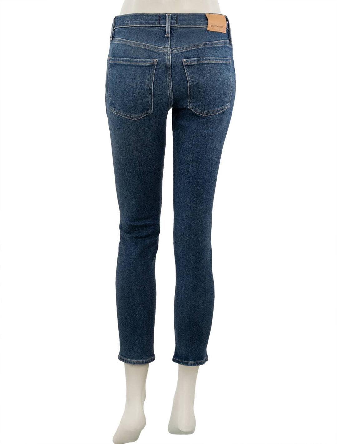 Back view of Front view of Citizen of Humanity's Ella Mid Rise Jeans in Sky Lantern.