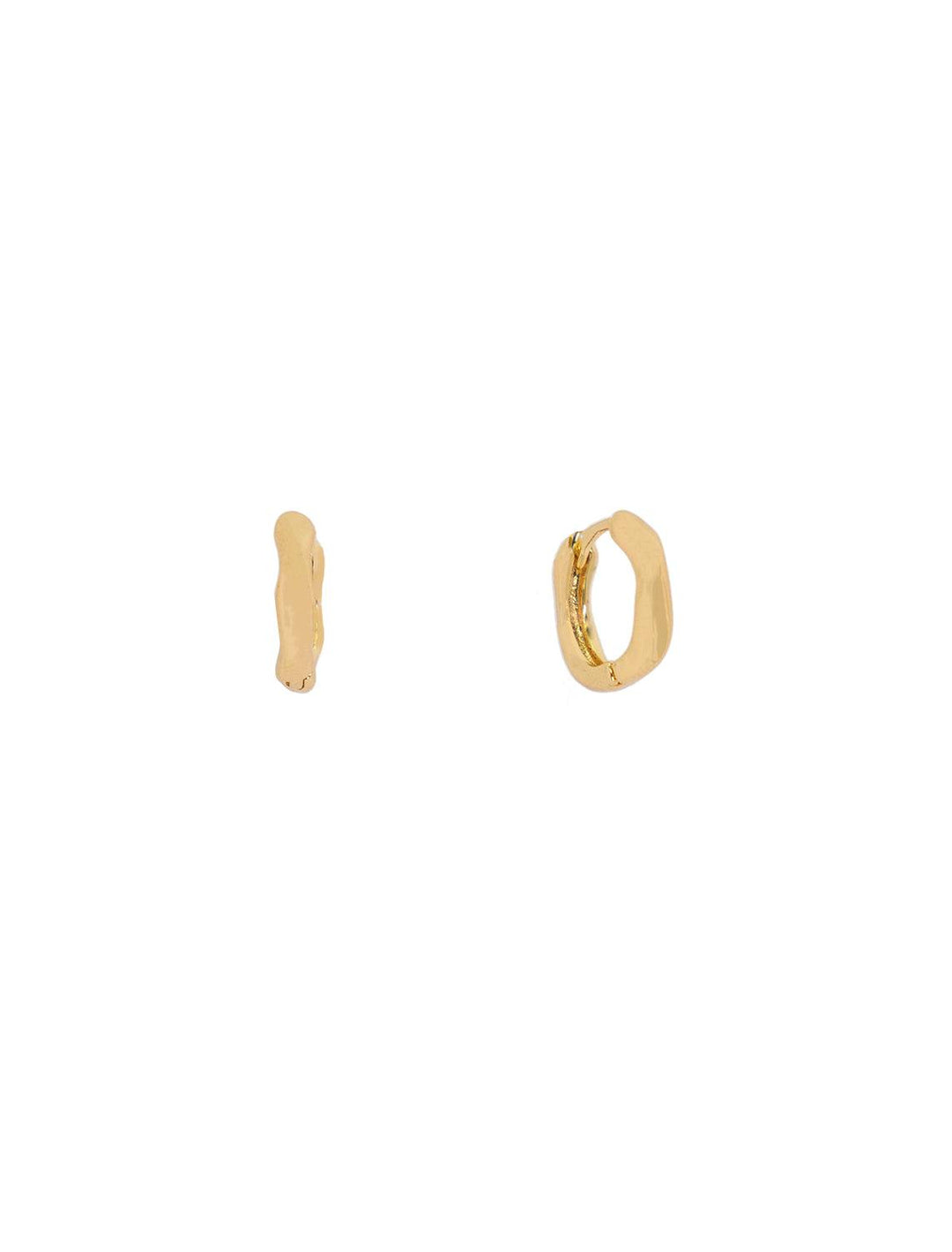 wavy hoops