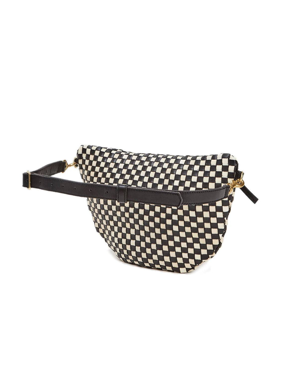 grand fanny in black and cream woven checker (2)