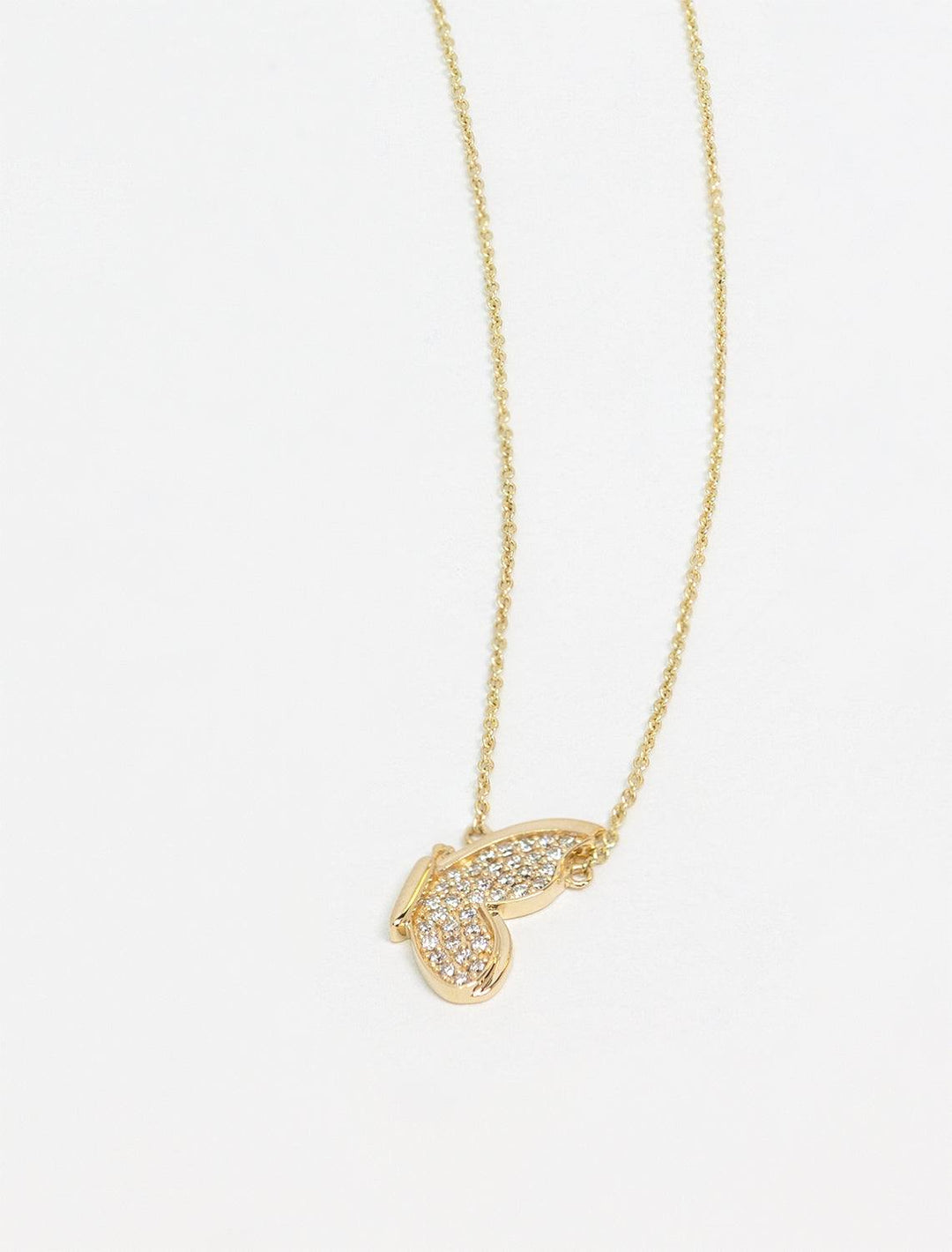 small pave in flight butterfly necklace (2)