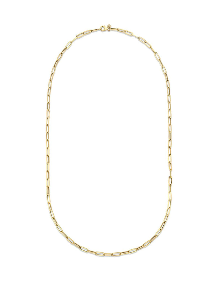 Sydney Evan's gold paperclip chain 18".