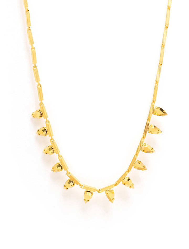 Elizabeth Cole rey necklace in gold - Twigs