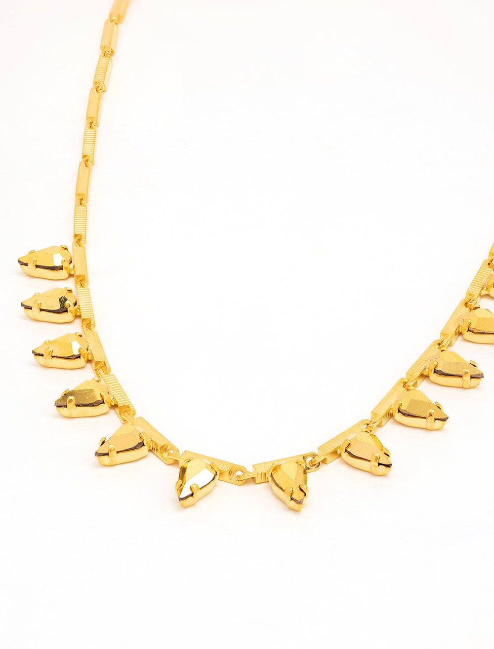 Elizabeth Cole rey necklace in gold - Twigs