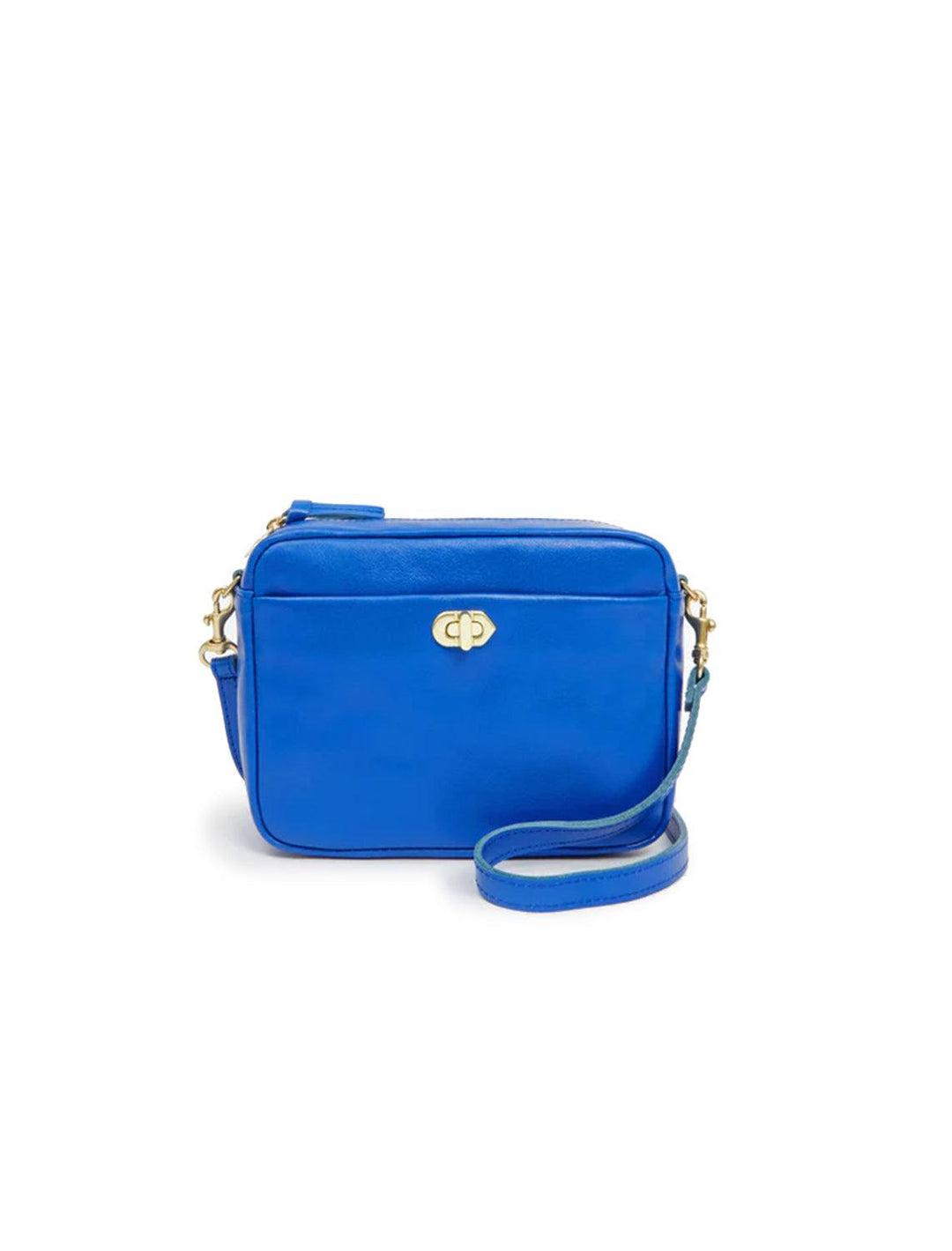 Clare V. Foldover Clutch with Tabs - Suede/Nappa Patchwork