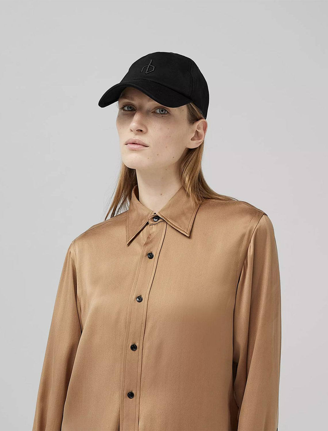Rag & Bone's aron baseball cap in black.