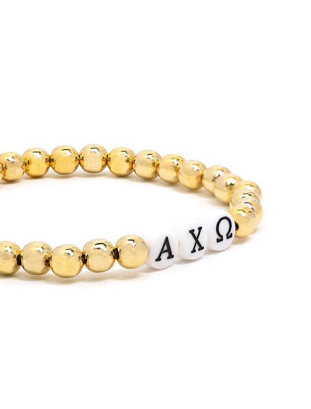 alpha chi omega beaded bracelet Twigs