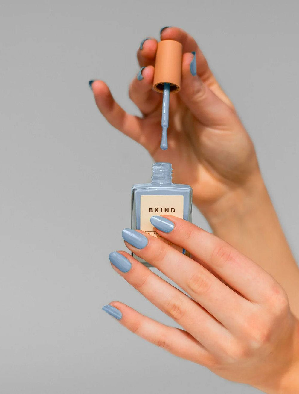 BKIND nail polish in the color tea party