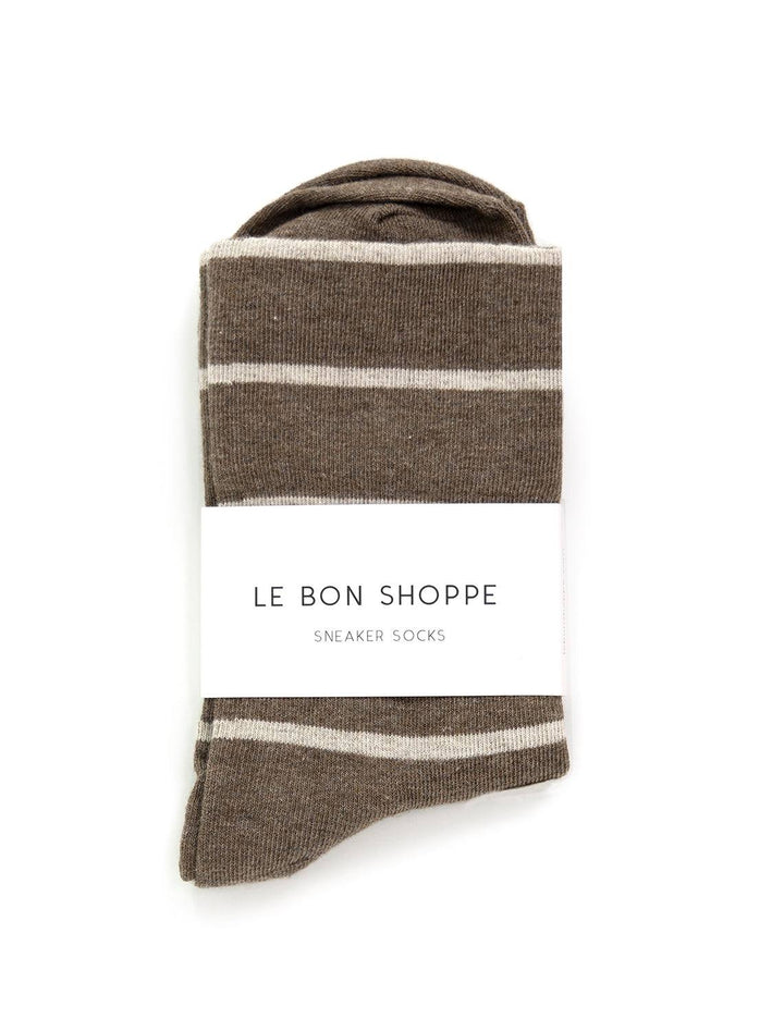 Le Bon Shoppe's wally socks in mocha.