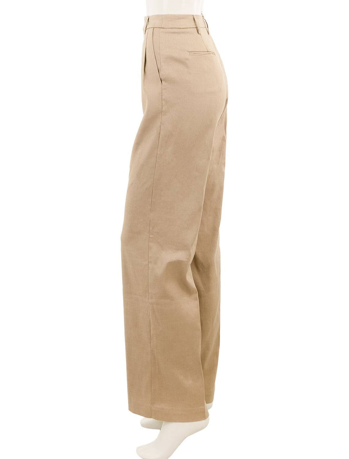 Side view of Rails' marnie pant in driftwood.