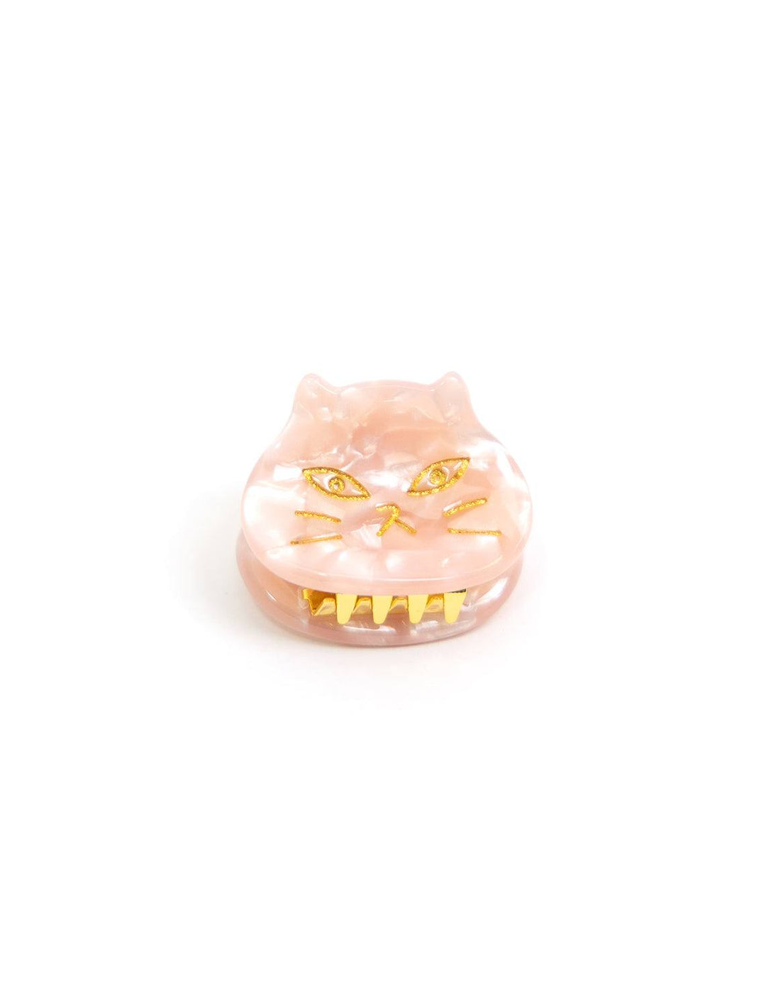 baby cat hair claw in pink  (3)