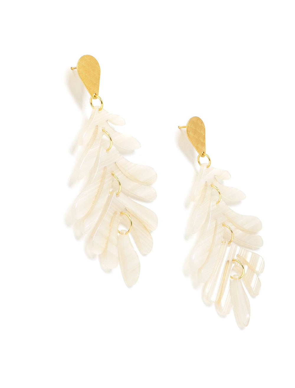 palm earrings in seashell (2)