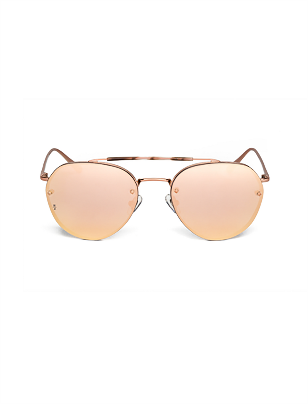 victorville in rose gold and rose gold cz lenses
