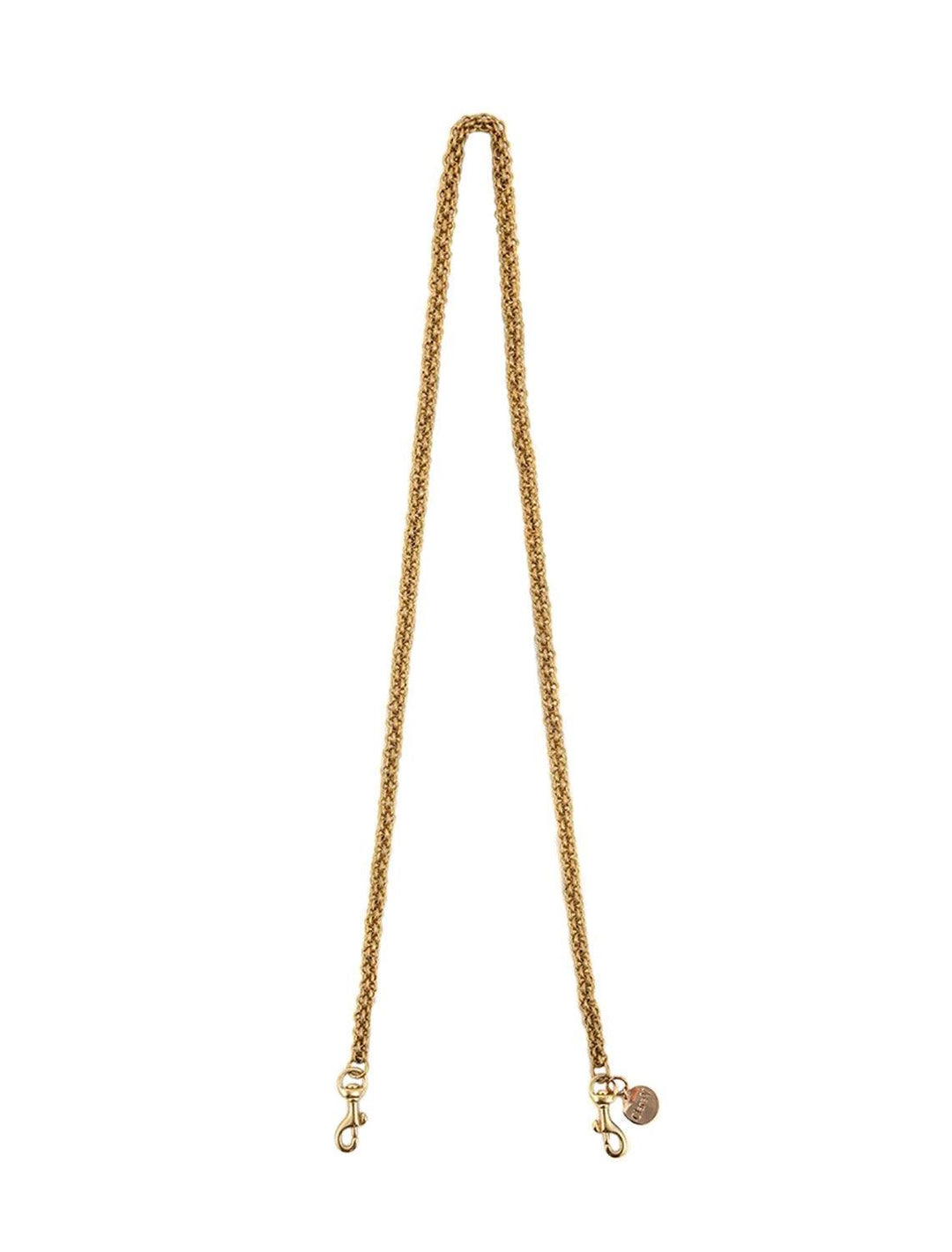 circle chain crossbody strap in gold – Twigs