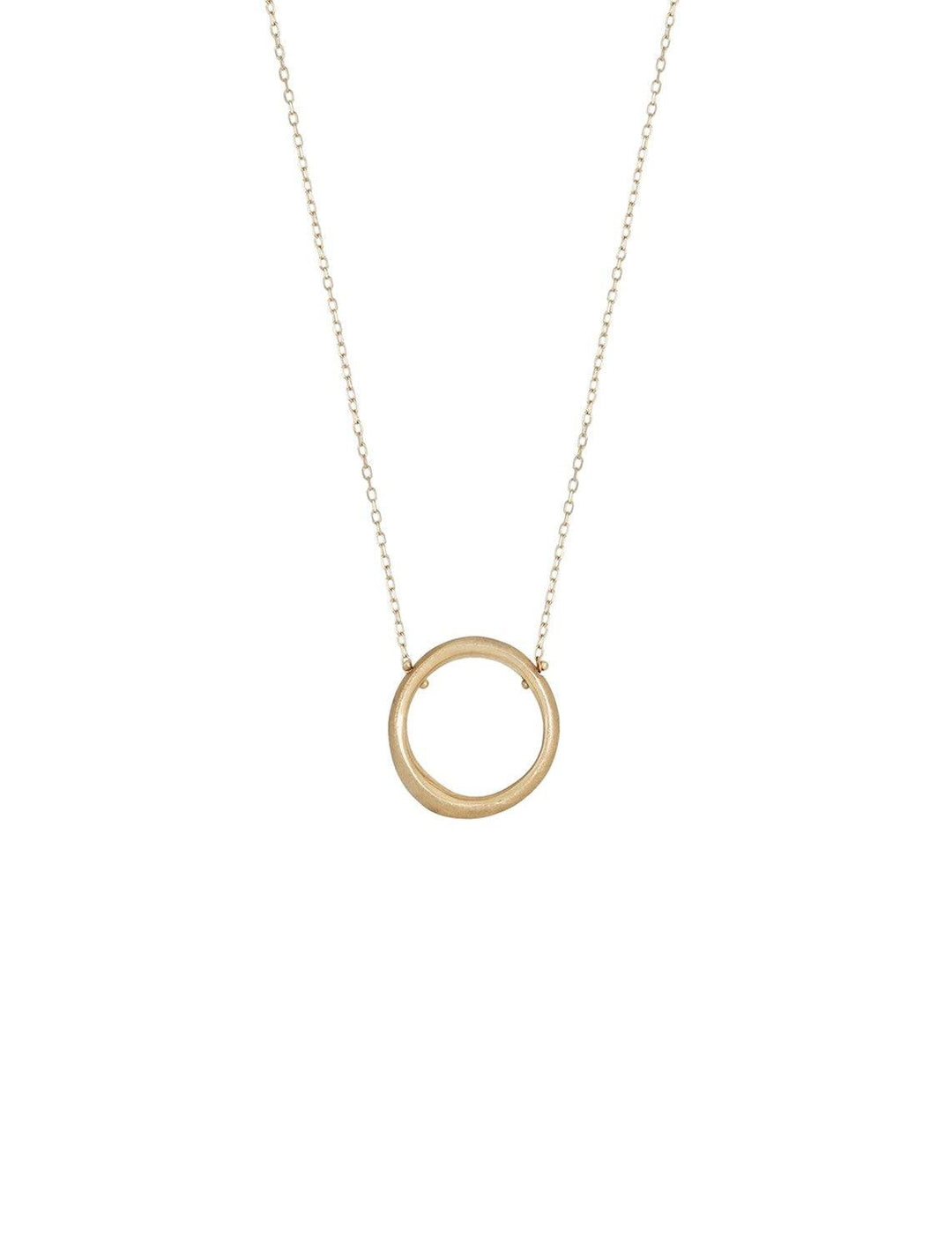 shaesby | petite celestial pendant in gold