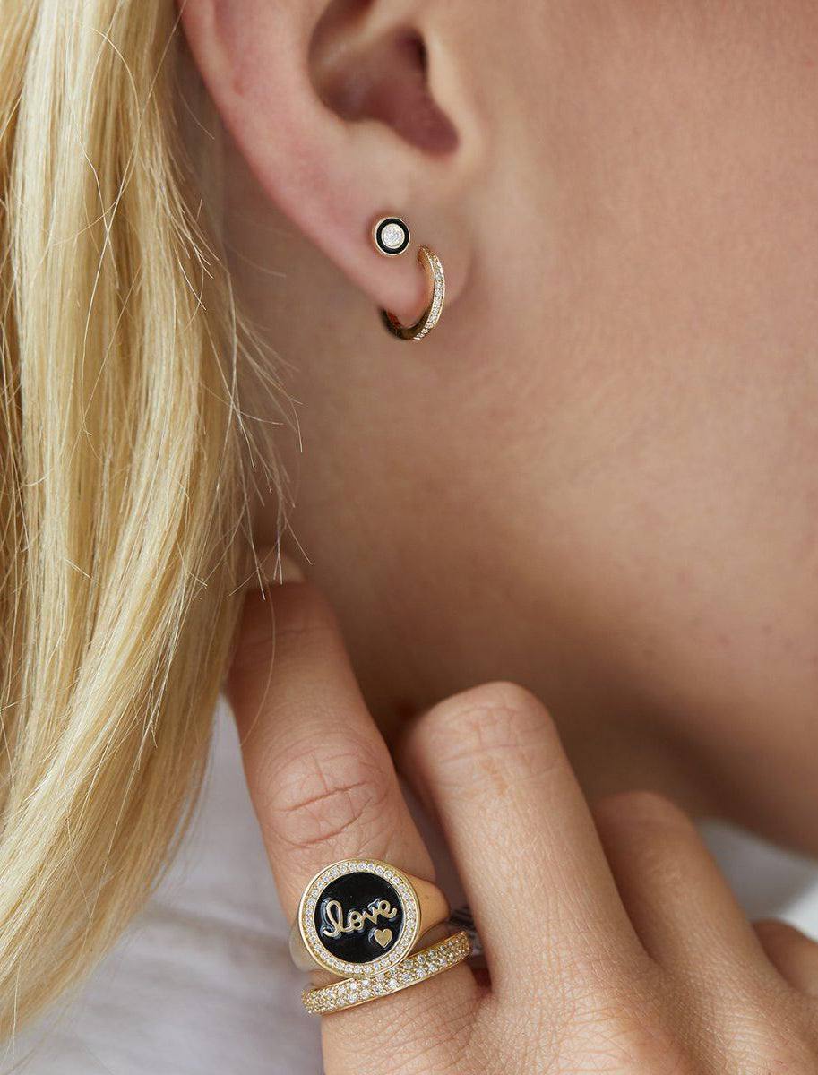 pave huggie hoops (2)