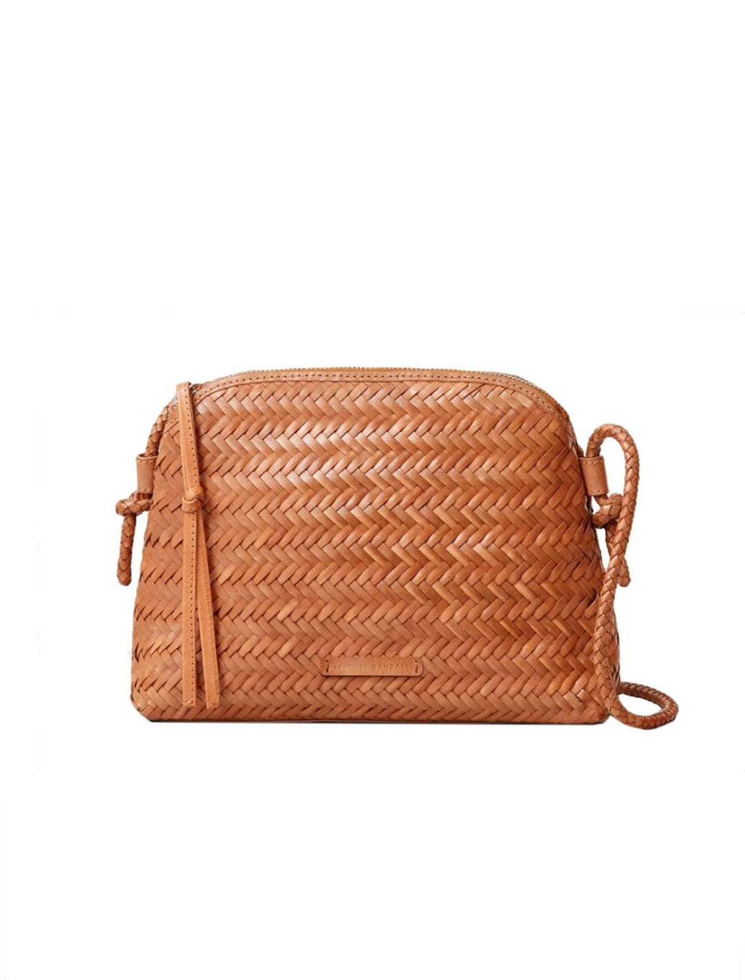 mallory woven crossbody in timber