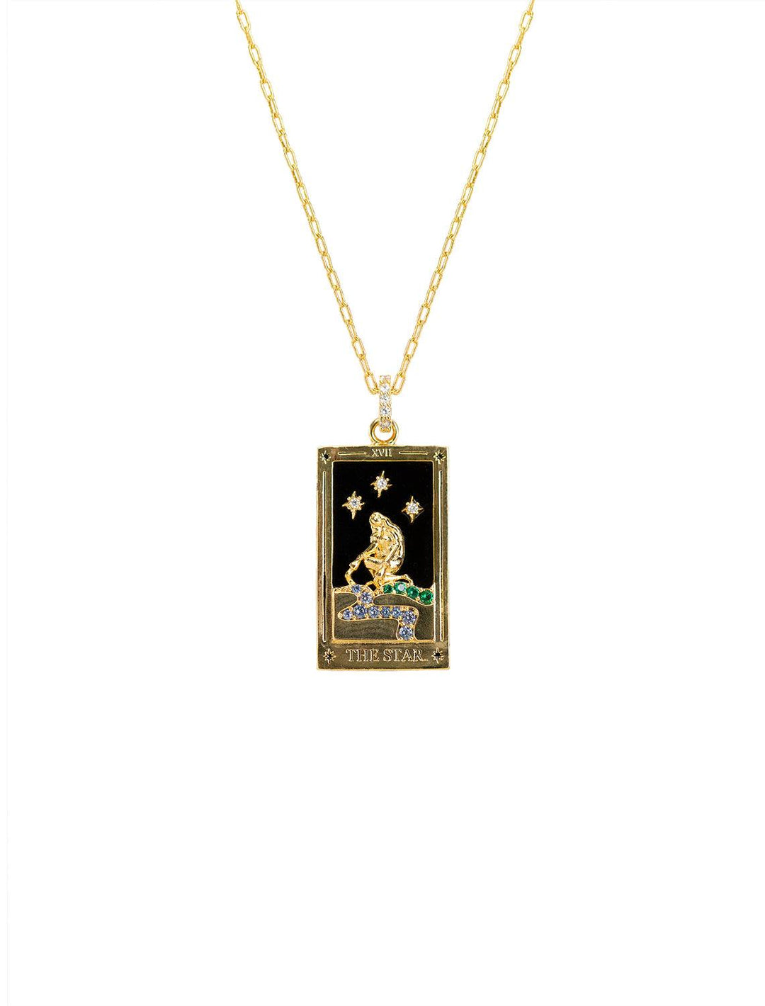 the star tarot card necklace