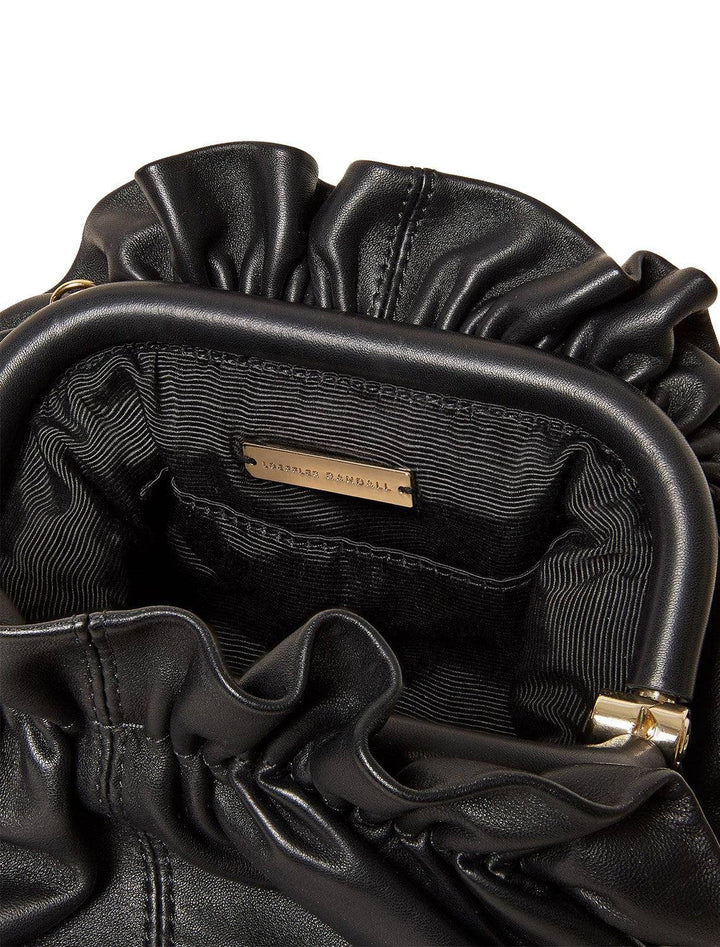 willa mini cinch clutch in black (4)